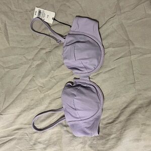 Shade & Shore Lavender Bikini Top